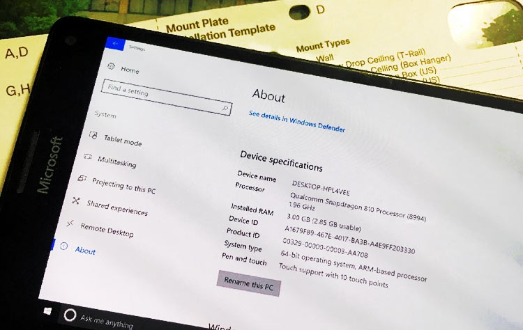 Photo of ARM-версия Windows 10 почти полностью работоспособна на Lumia 950 XL»