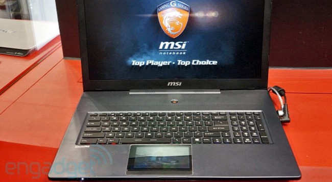 Photo of #сomputex | MSI показала игровой ноутбук с сенсорным дисплеем вместо трэкпада